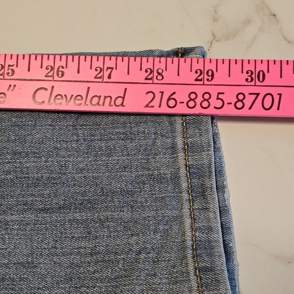 LOFT Modern Skinny Crop Jeans Size 8 / 29 Light Wash Stretch - Picture 9 of 10